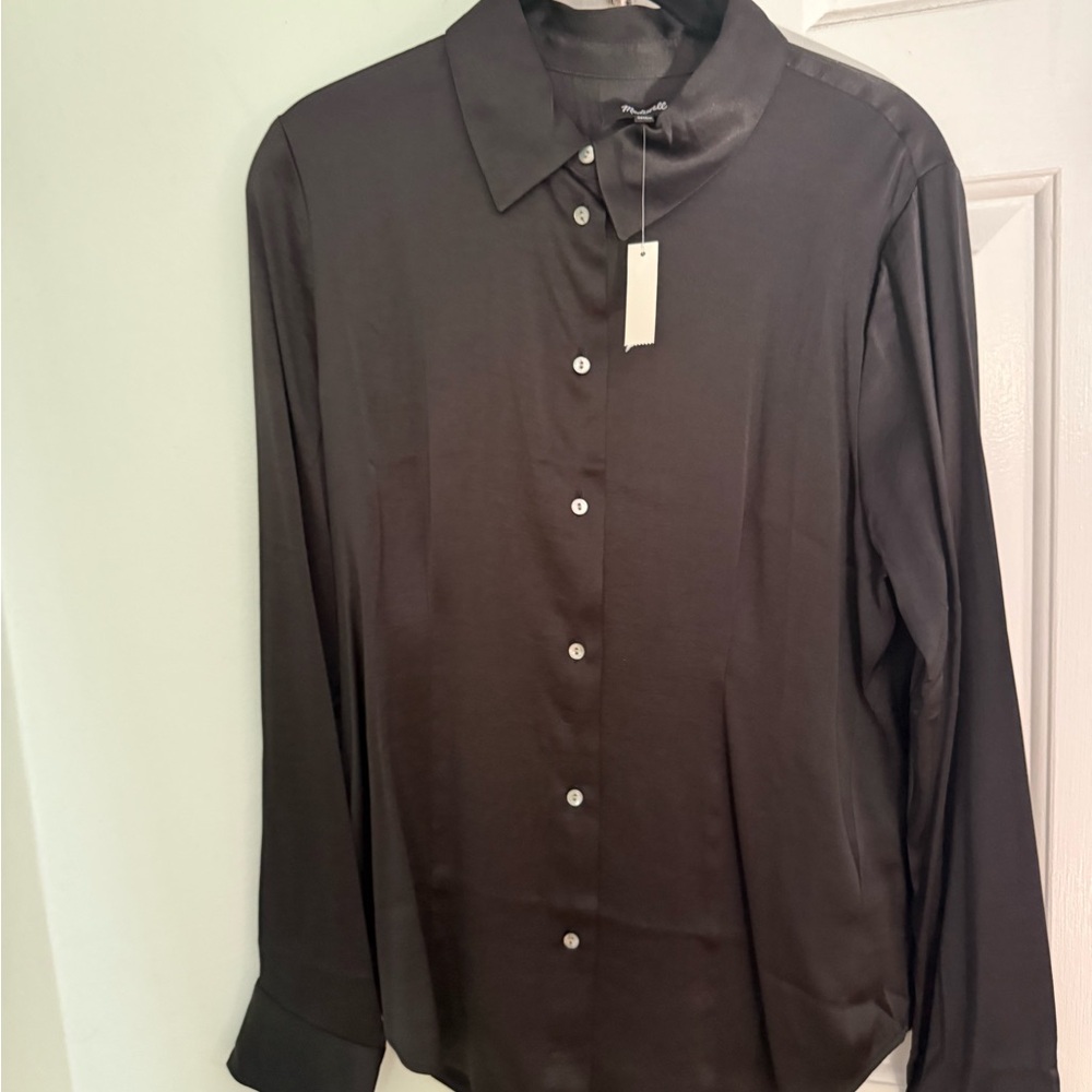Madewell Charcoal Dress Shirt